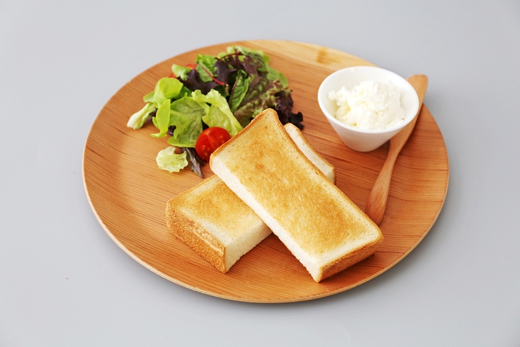【朝食付】〈KARAE TABLE〉600円シンプルトーストセット付プラン